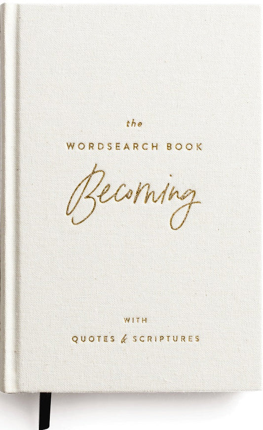 Becoming Wordsearch Book