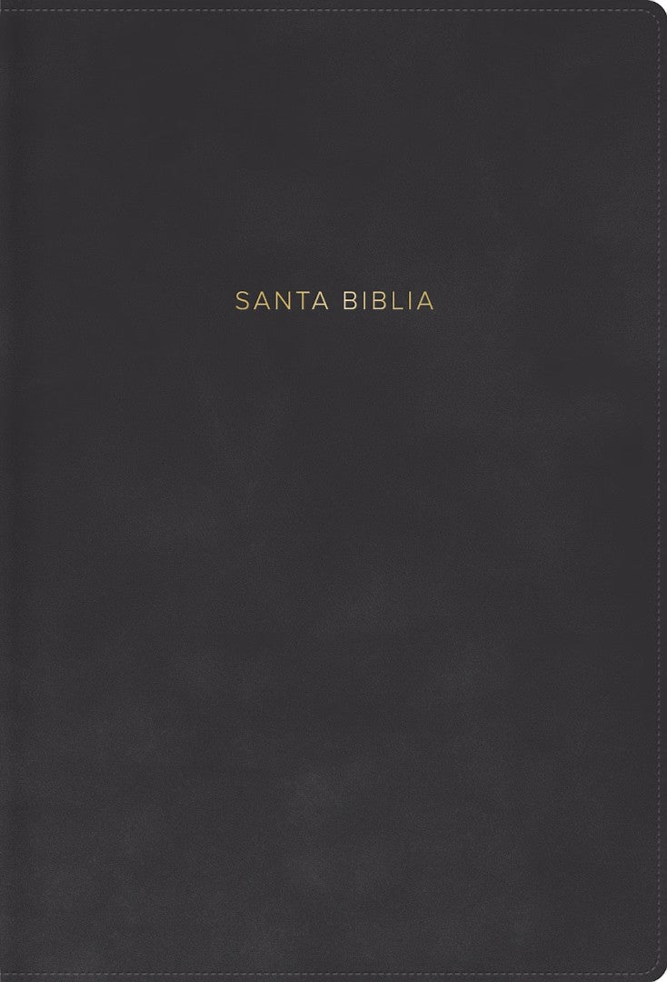 RVR 1960 Biblia Letra Supergigante, Negro, Símil Piel