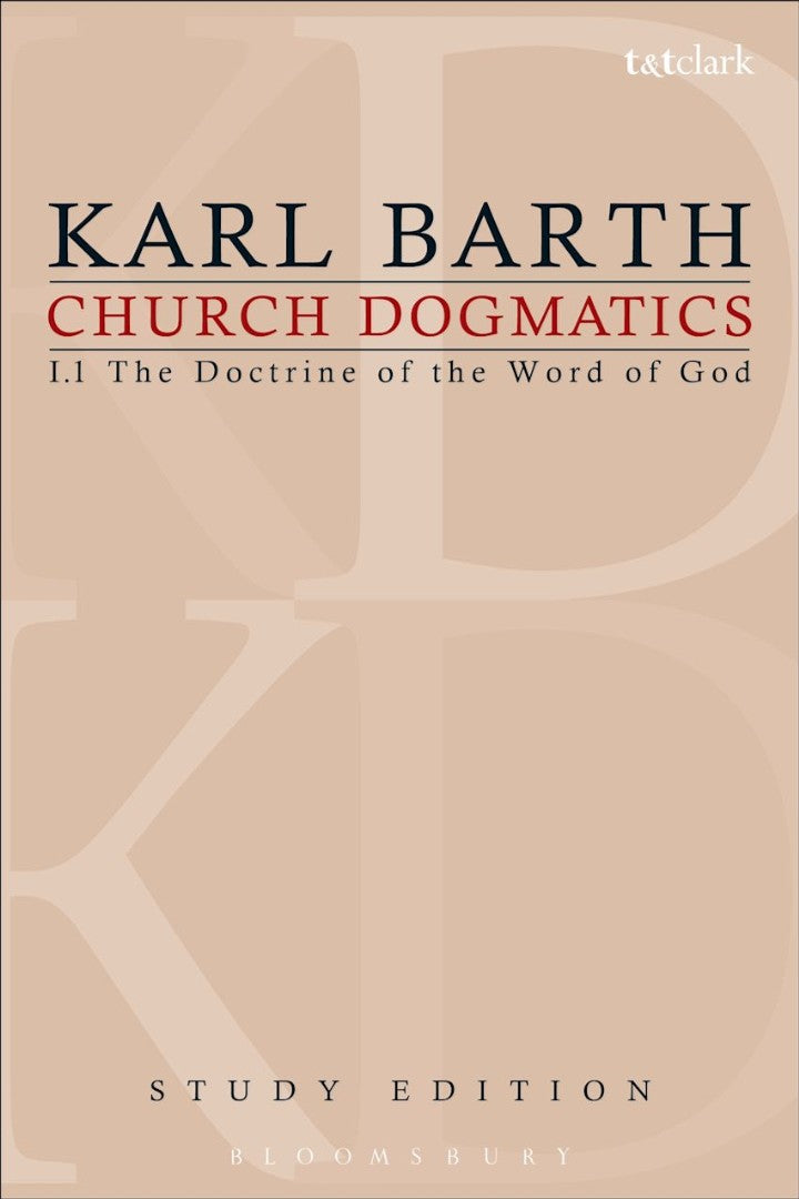 Church Dogmatics Study Edition 2