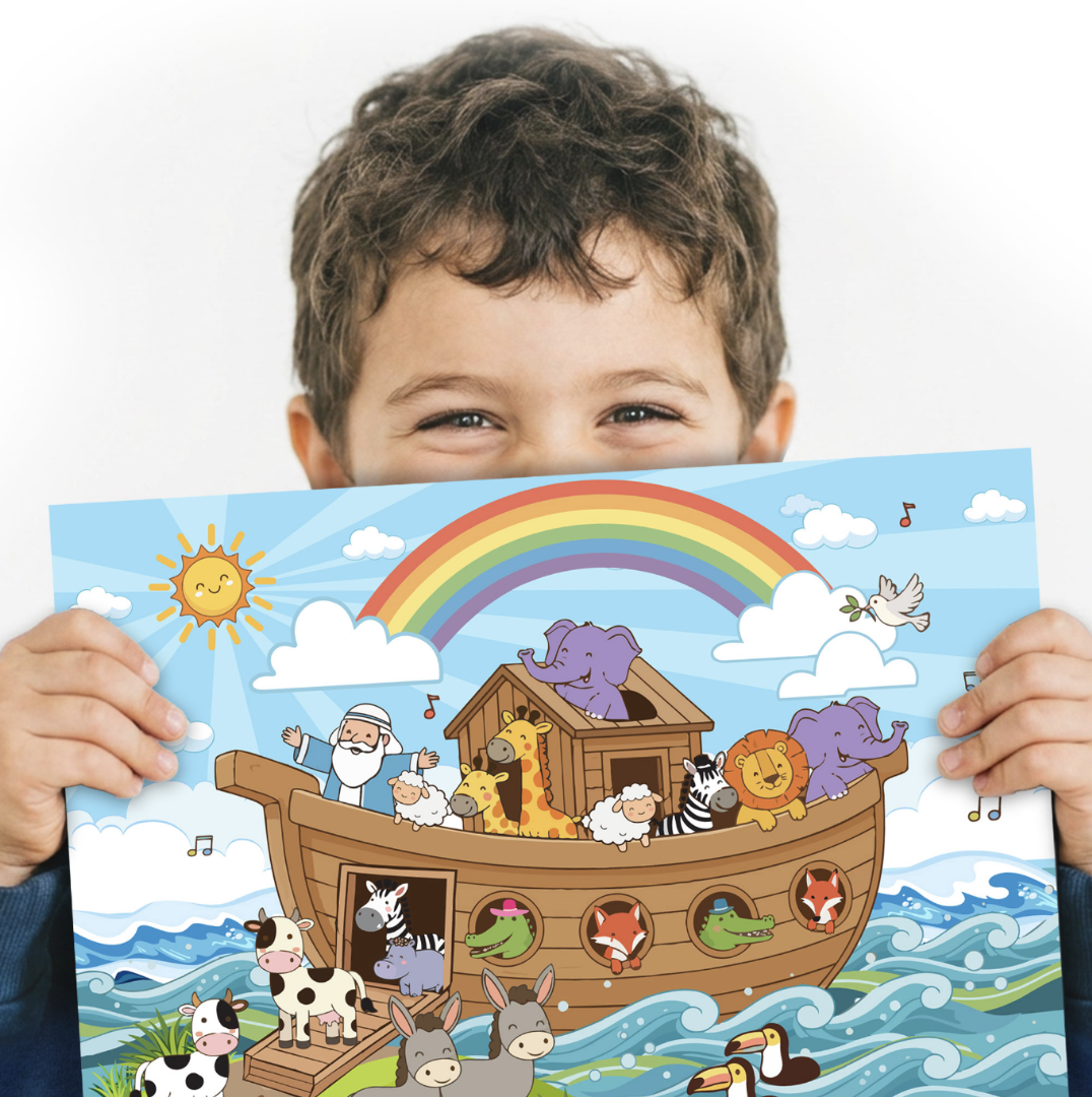 Noah’s Ark Activity Sticker Sheet