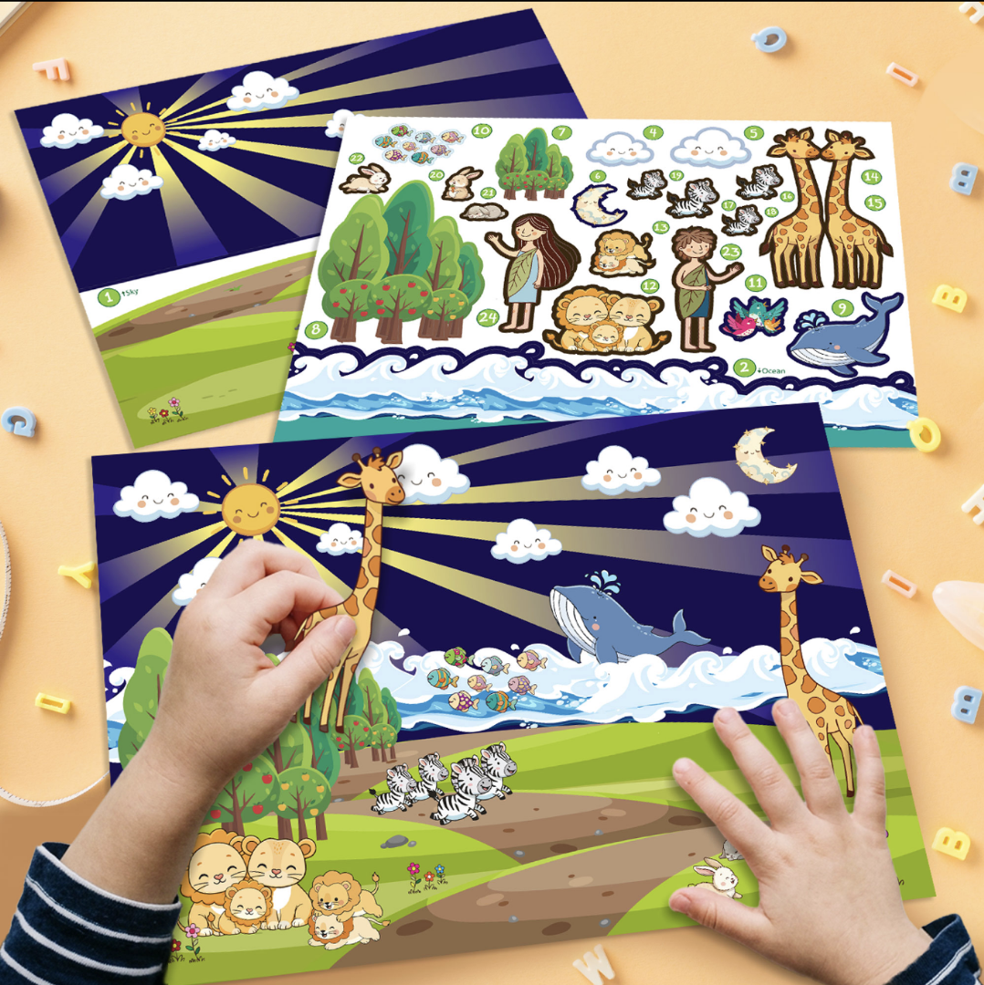 The Creation Activity Sticker Sheet