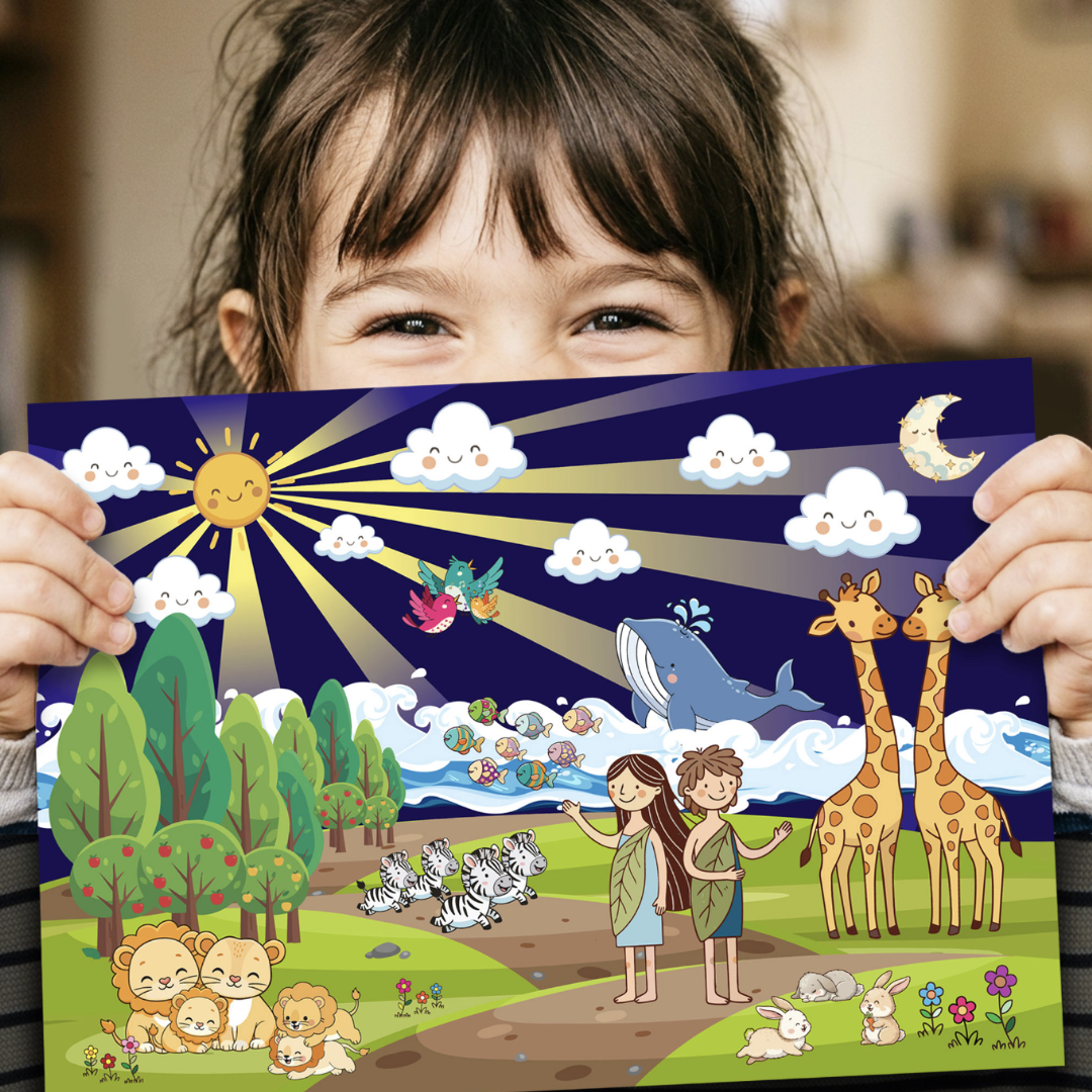 The Creation Activity Sticker Sheet