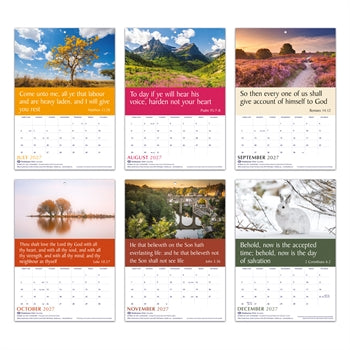 English Words of Life Calendar 2027