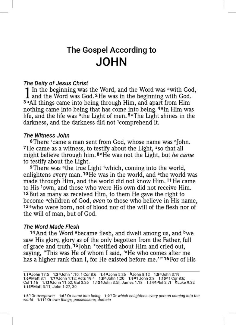 NASB 1995 Giant Print Reference Bible, Blue - Re-vived