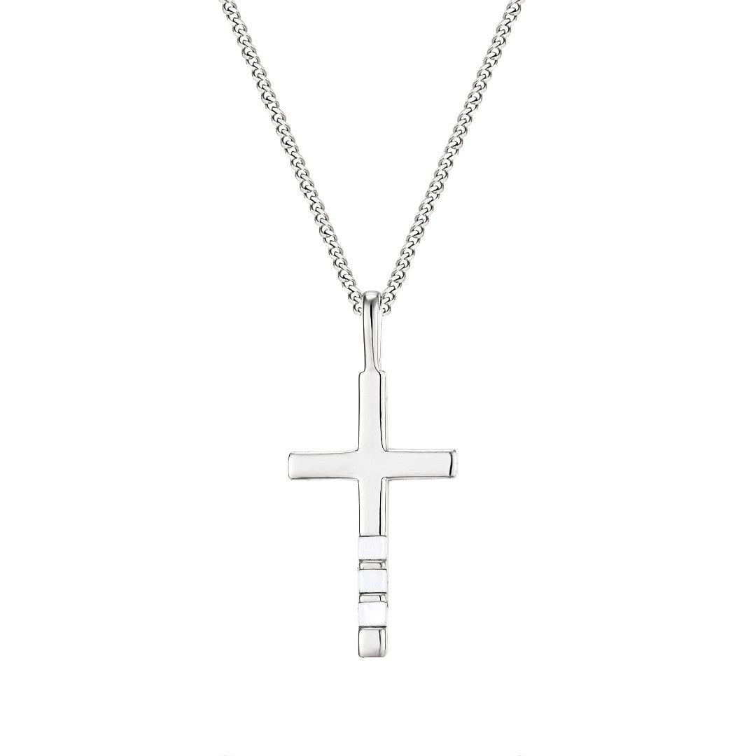 Cross Pendant Inlaid With Mother Of Pearl
