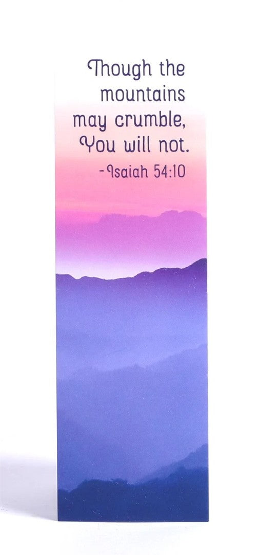 Mountains Crumble  Bookmark - Pk25