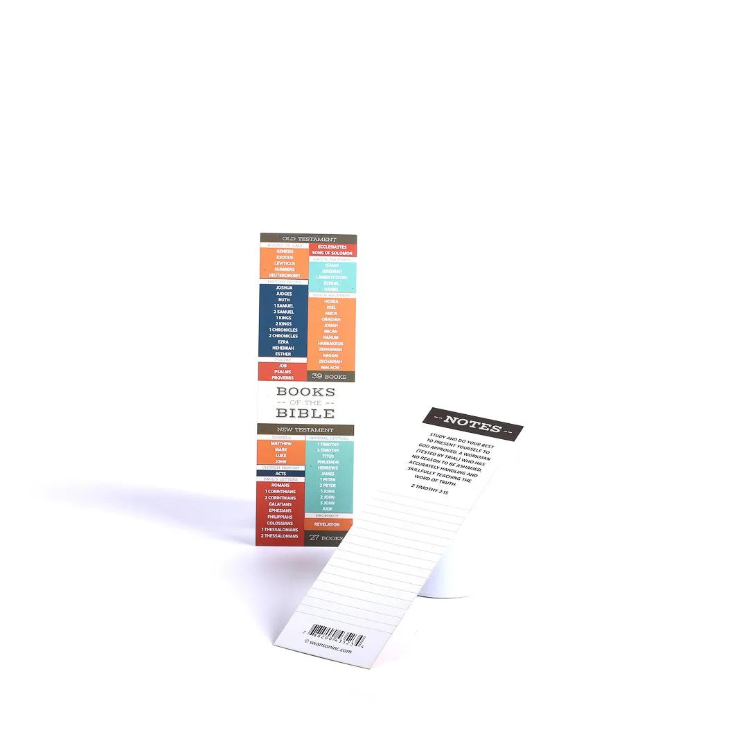 Books Of The Bible Bookmark – Pk25