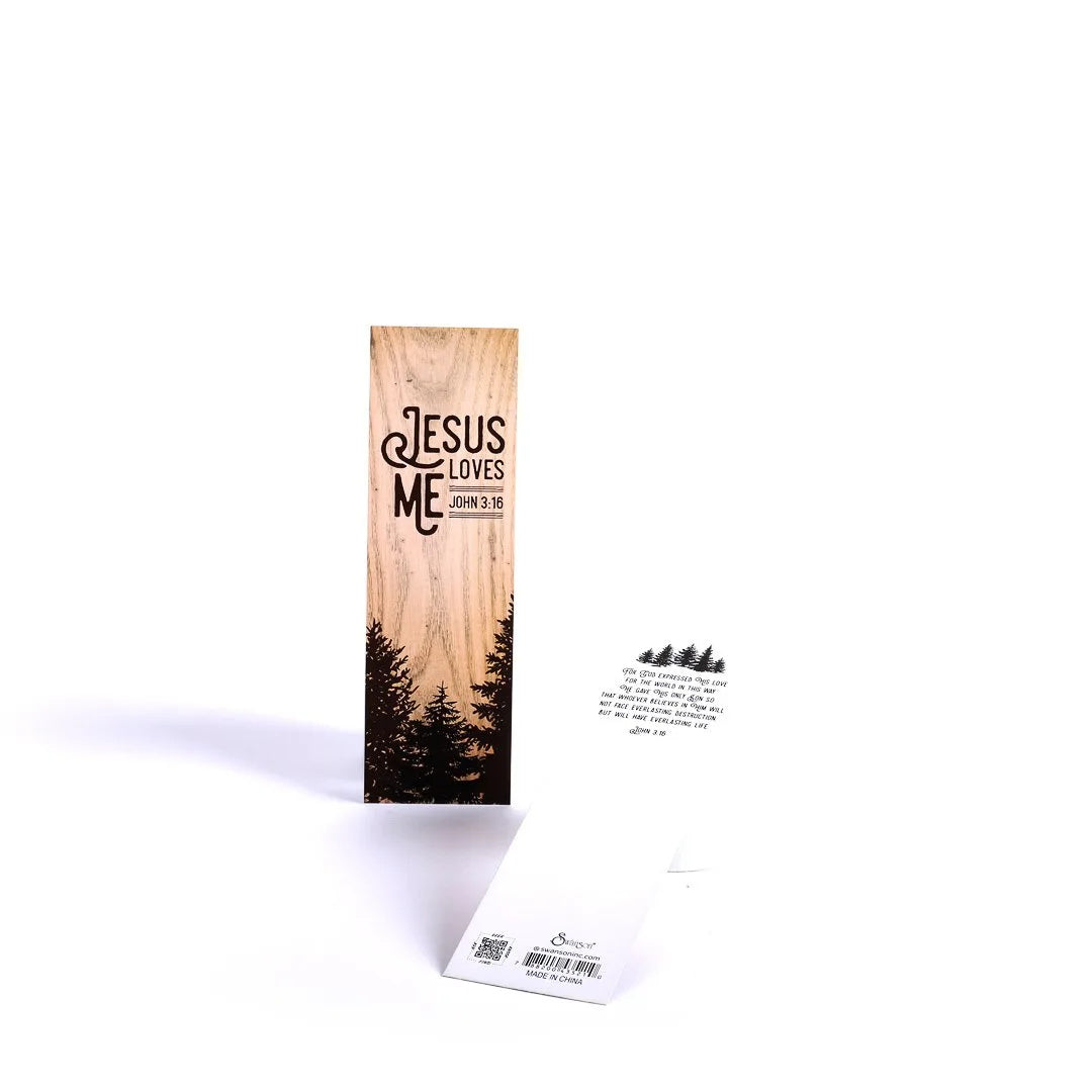 Jesus Loves Me Bookmark - John 3:16 – Pk25