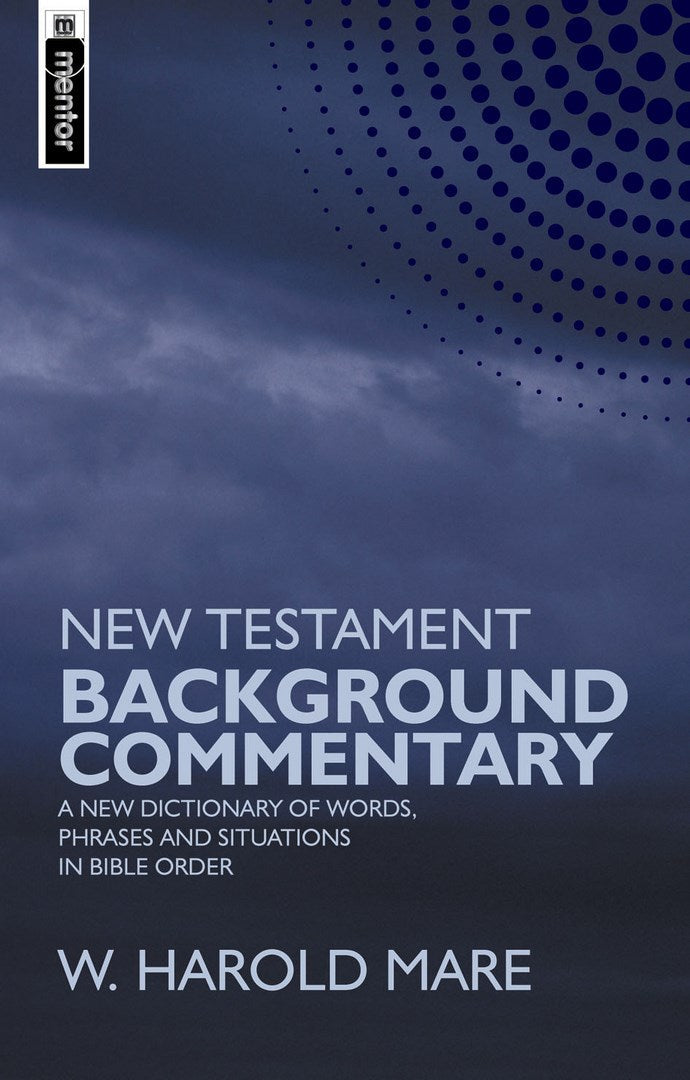 New Testament Background Commentary - Re-vived