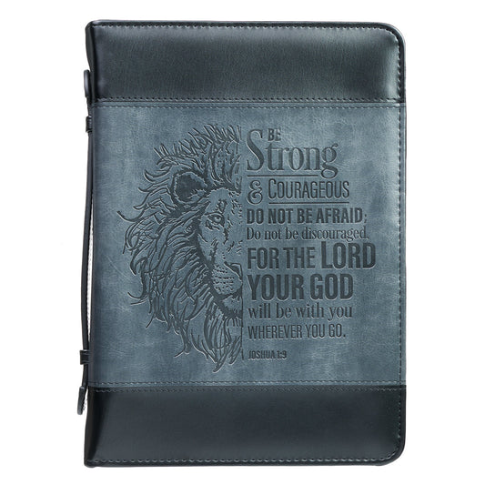 Be Strong Classic Bible Case, Medium - Re-vived