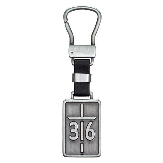 John 3:16 Keyring in Tin - Re-vived