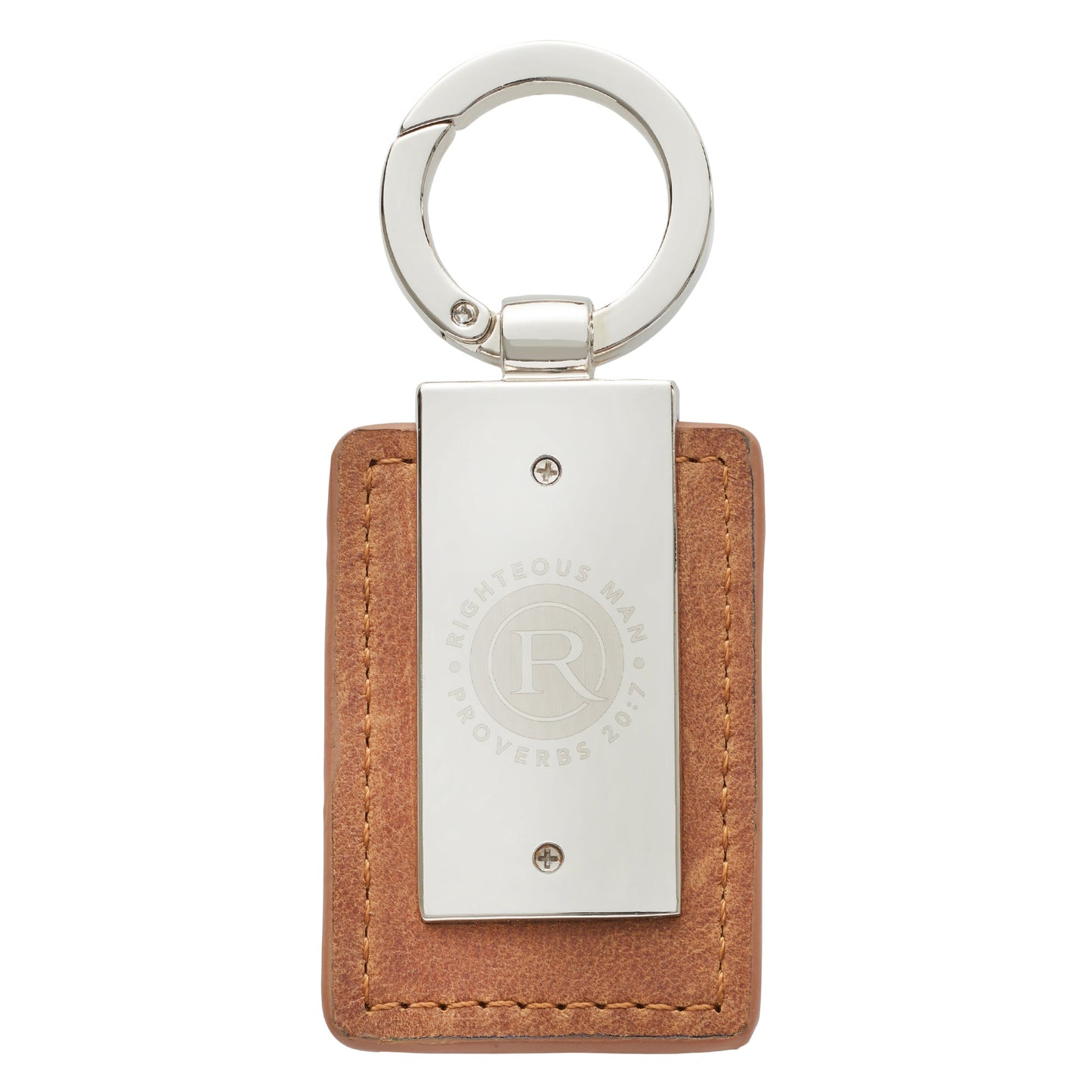 Righteous man Keyring in Tin - Re-vived