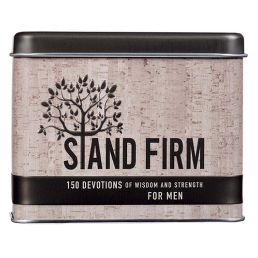 Stand Firm Card Tin - Re-vived