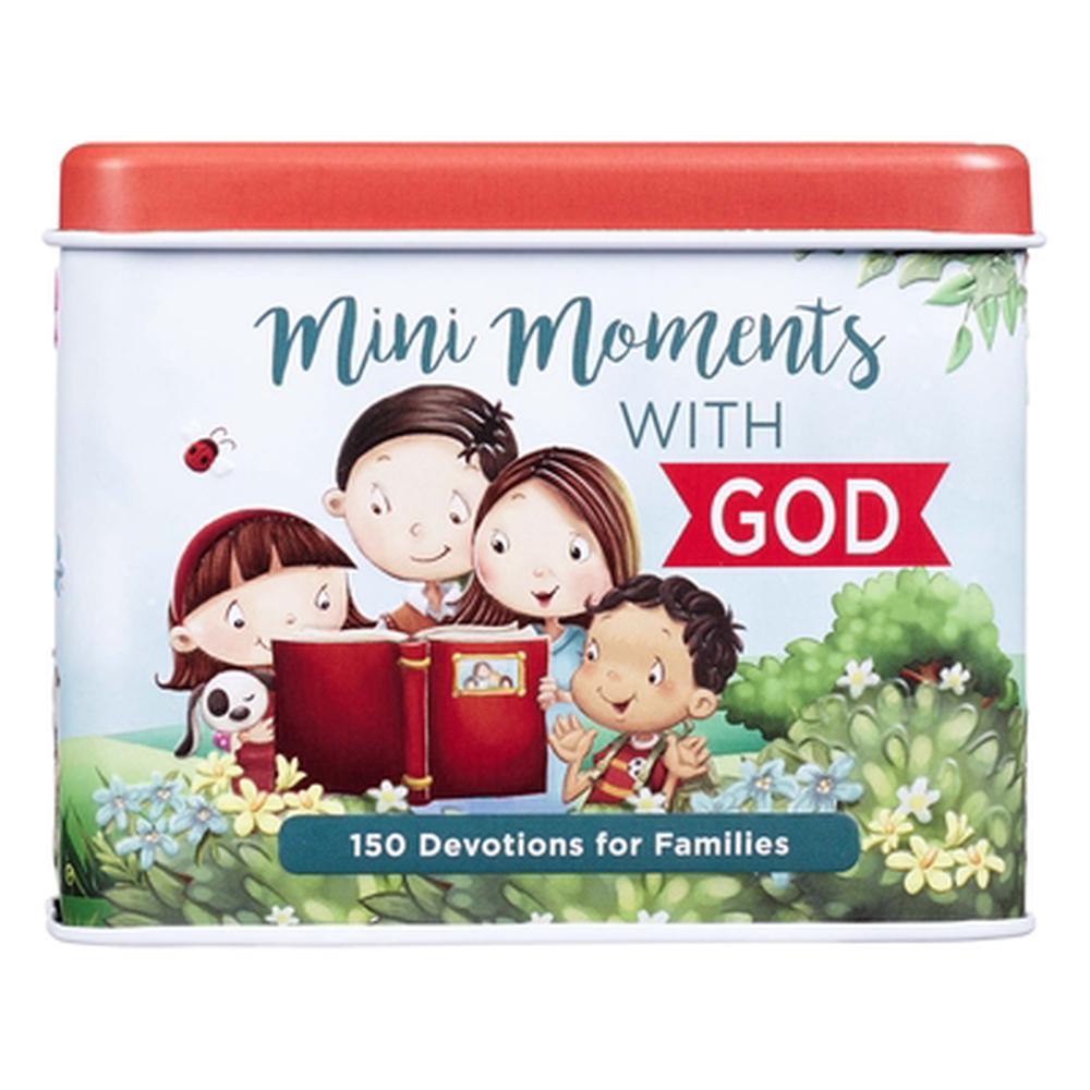 Mini Moments with God Devotional Cards in Tin - Re-vived