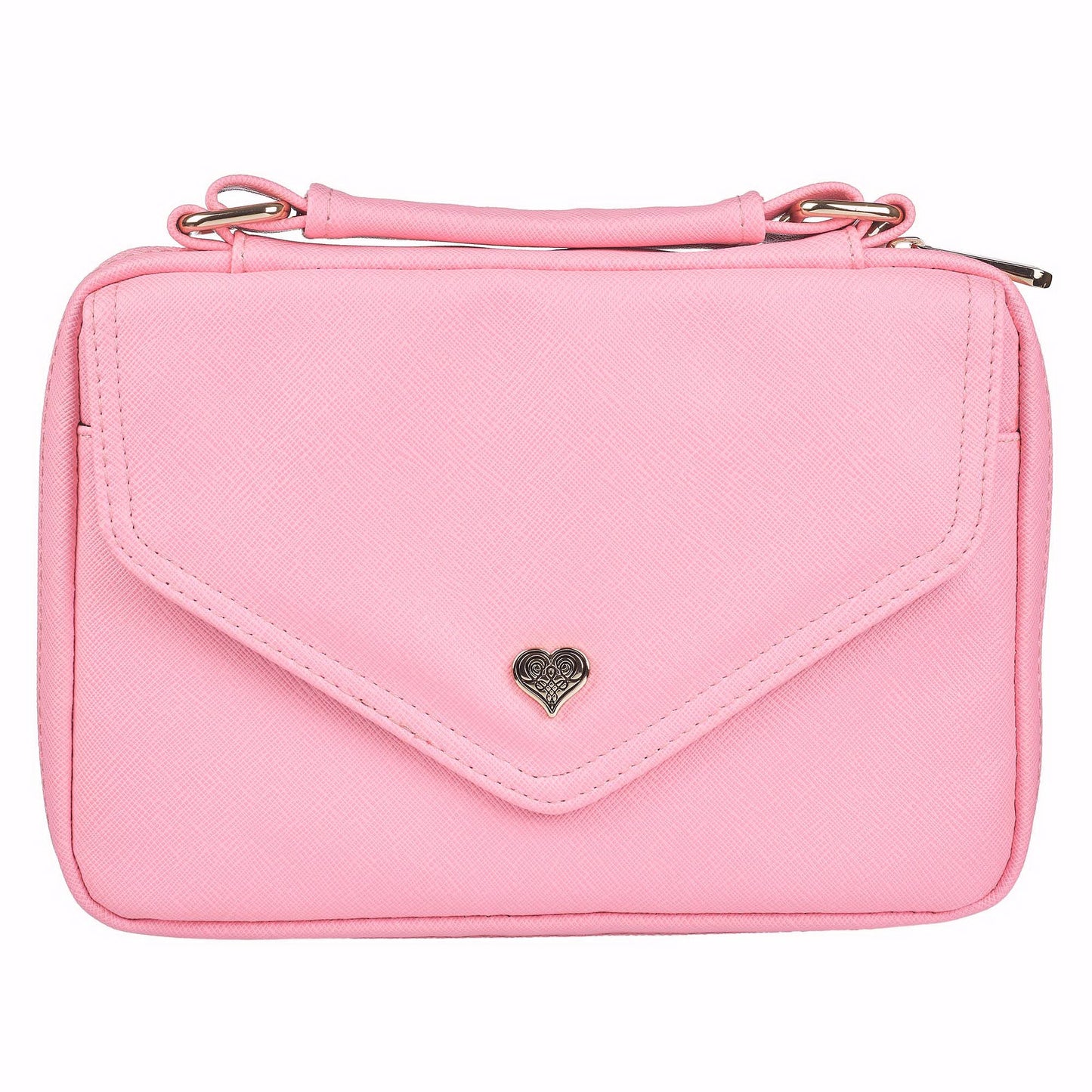 Heart Pink Fashion Bible Cover, Large - Re-vived
