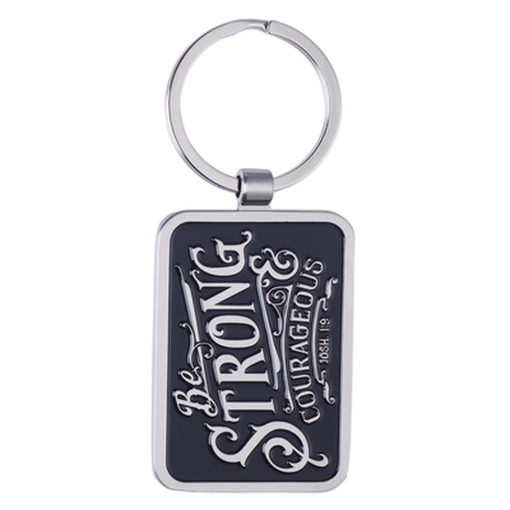 Strong/Courageous Boxed Keyring - Re-vived