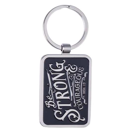 Strong/Courageous Boxed Keyring - Re-vived
