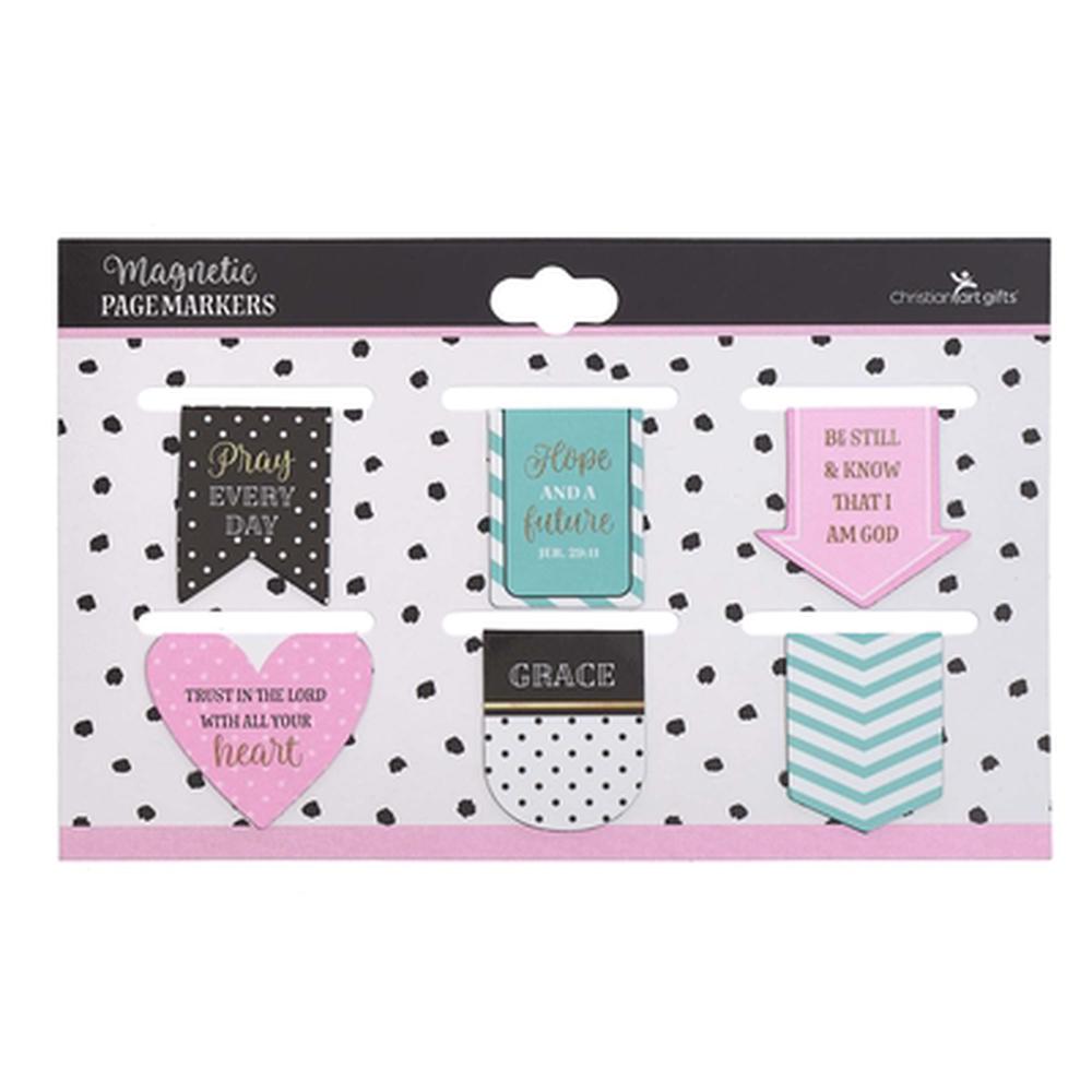 Pray Everyday Magnetic Bookmark Set (pack of 6) - Re-vived