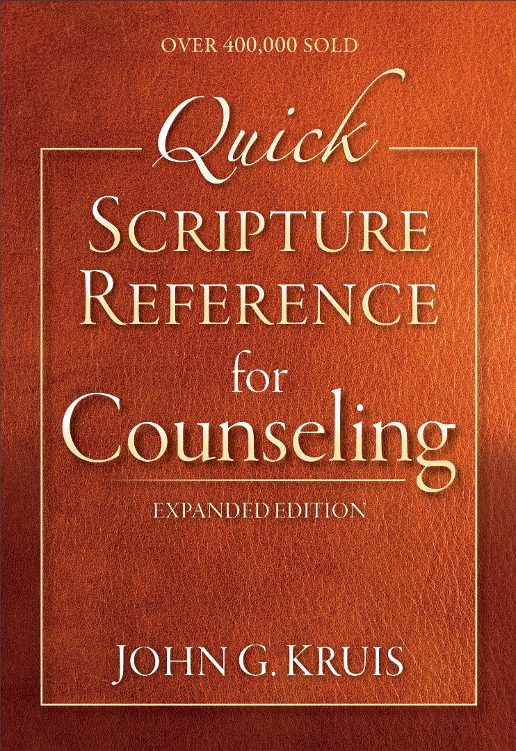 Quick Scripture Reference For Counseling - Re-vived