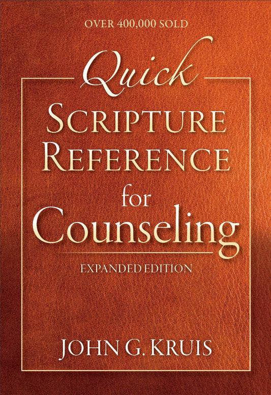 Quick Scripture Reference For Counseling - Re-vived