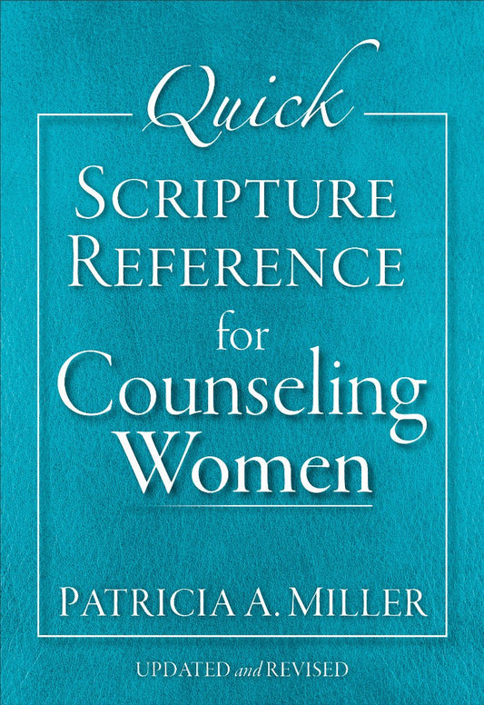 Quick Scripture Reference For Counseling Women - Re-vived