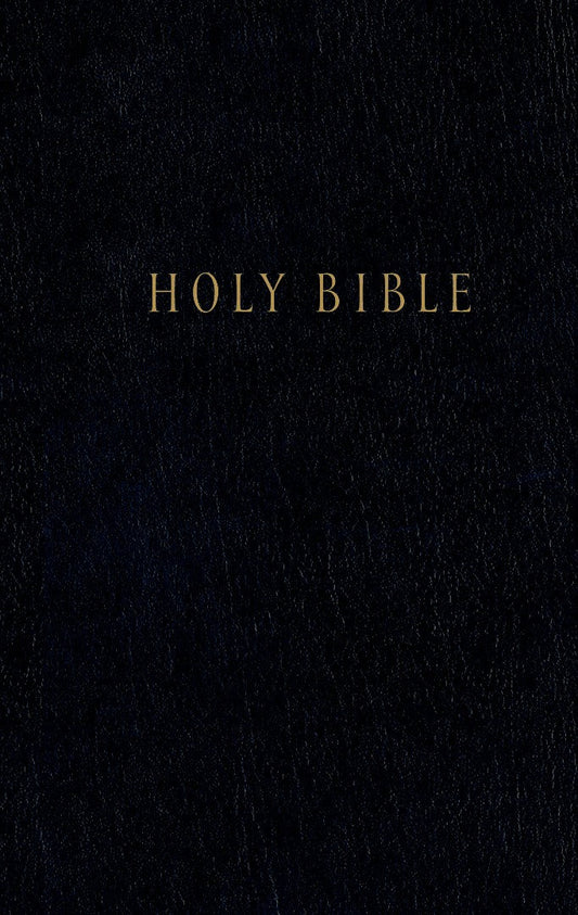 NLT Pew Bible, Black - Re-vived