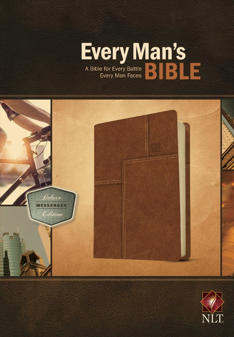NLT Every Man's Bible: Deluxe Messenger Edition - Re-vived