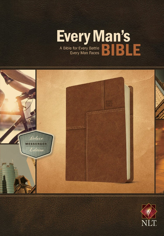 NLT Every Man's Bible: Deluxe Messenger Edition - Re-vived