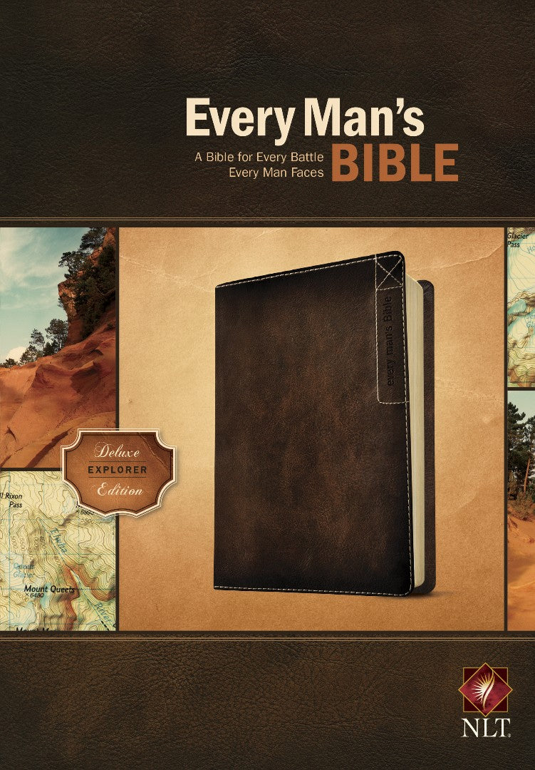 NLT Every Man's Bible: Deluxe Explorer Edition - Re-vived