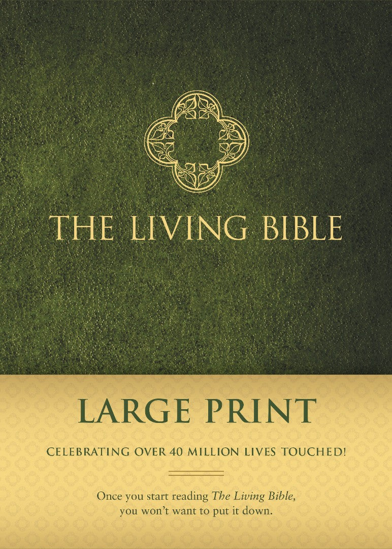 The Living Bible Large Print Edition - Re-vived