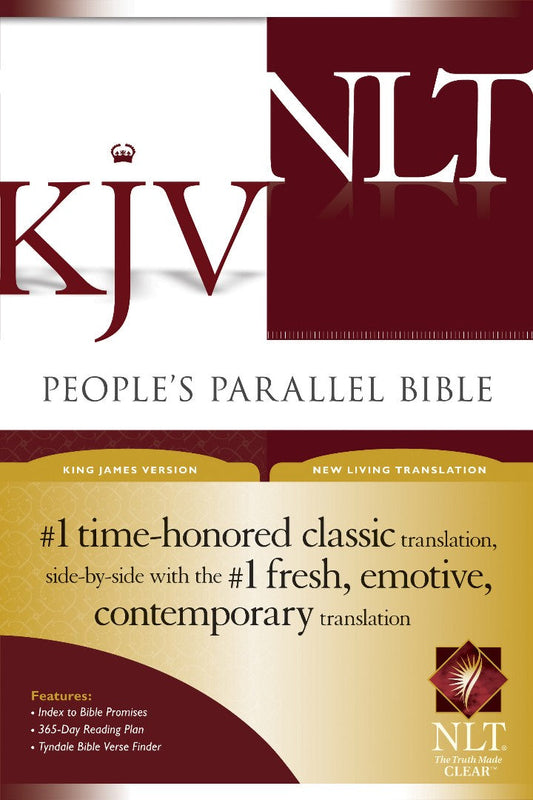 KJV/NLT People's Parallel Bible, Hardcover - Re-vived