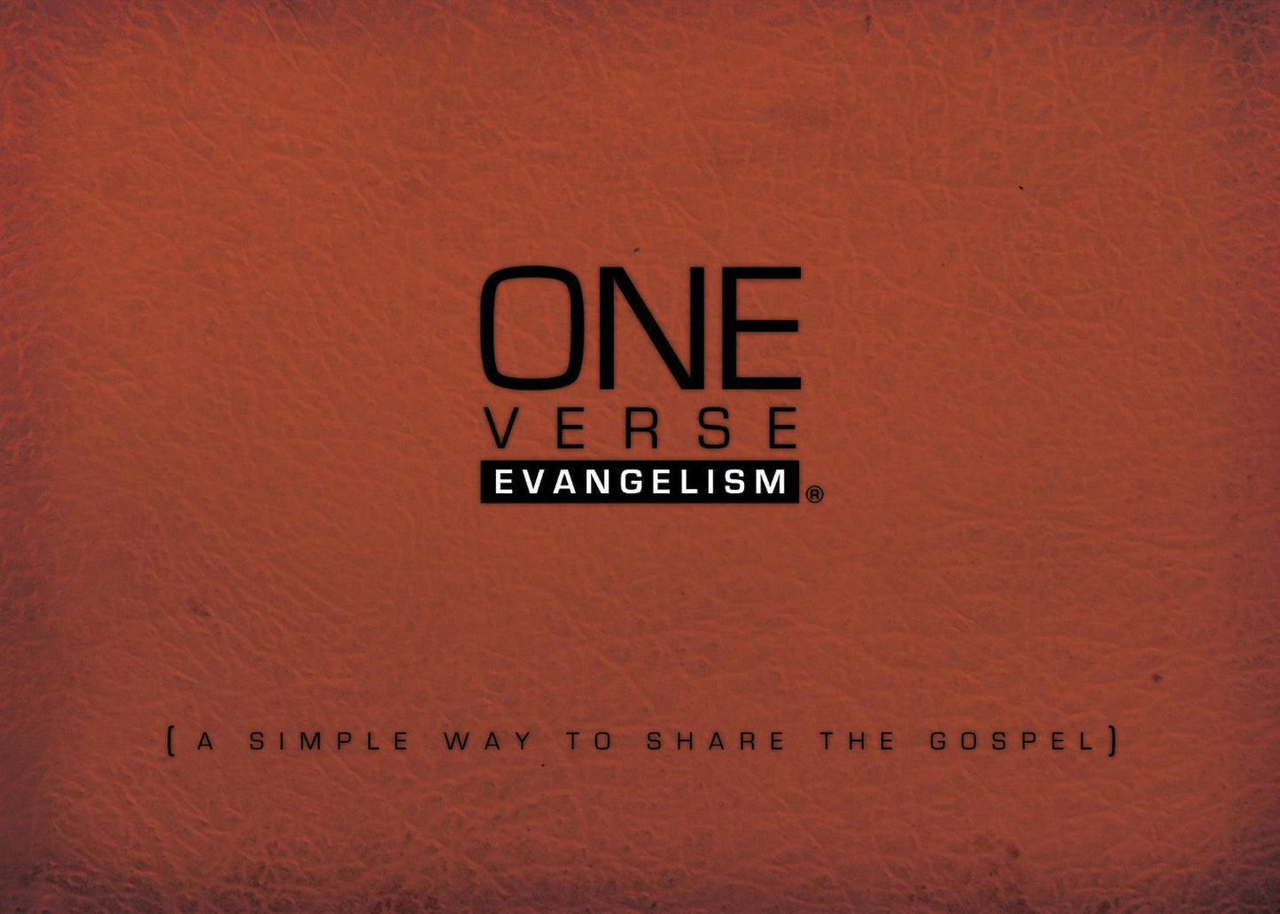 One-Verse Evangelism - Re-vived