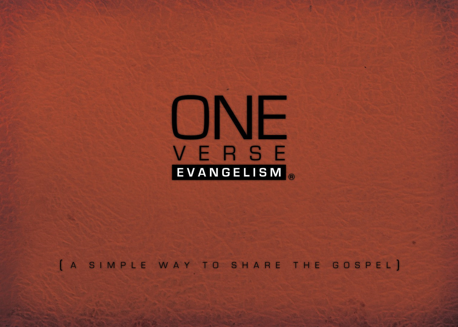 One-Verse Evangelism - Re-vived