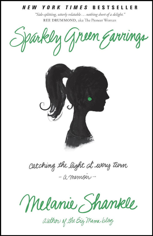 Sparkly Green Earrings - Re-vived