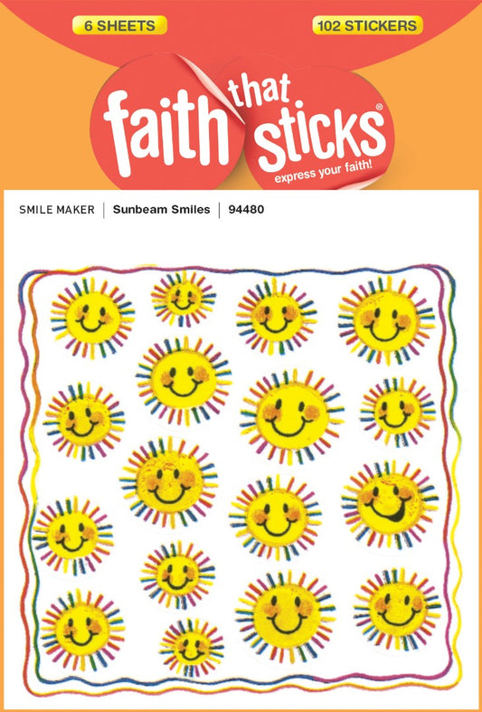 Sunbeam Smiles - Faith That Sticks Stickers - Re-vived