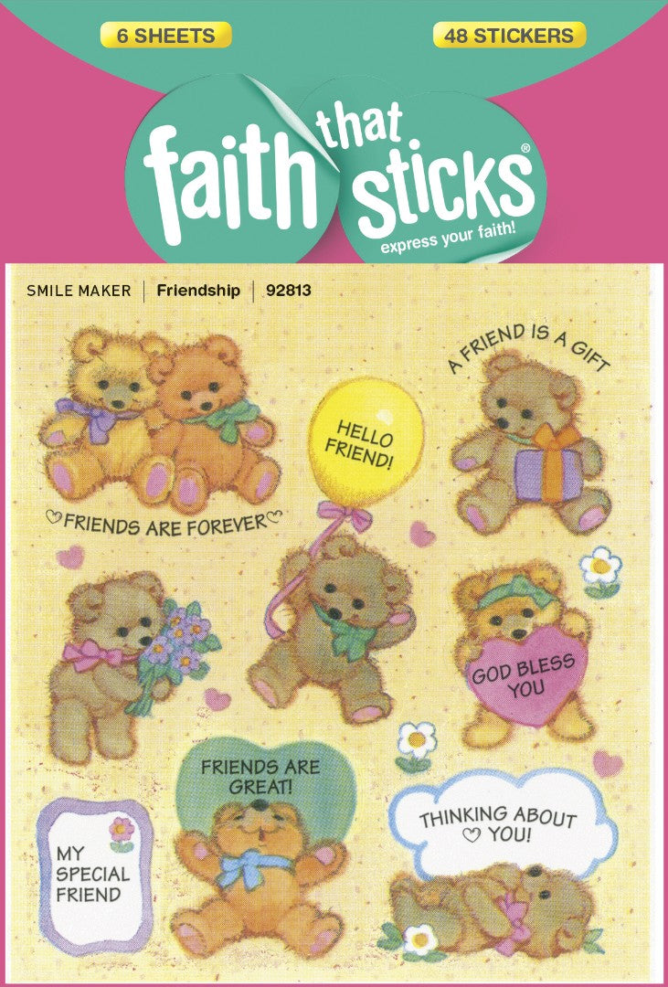 Friendship - Faith That Sticks Stickers - Re-vived