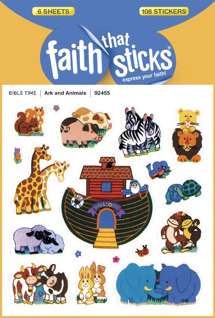 Ark And Animals - Faith That Sticks Stickers - Re-vived