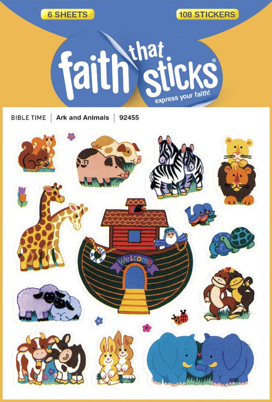 Ark And Animals - Faith That Sticks Stickers - Re-vived