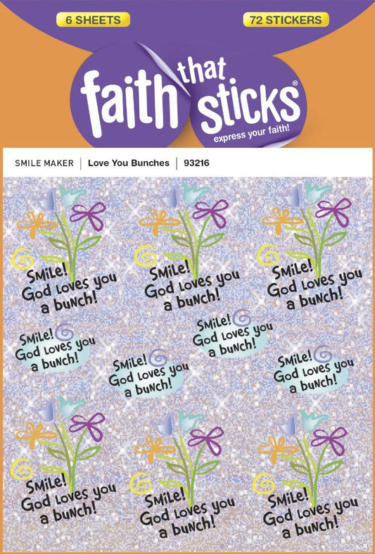 Love You Bunches - Faith That Sticks Stickers - Re-vived