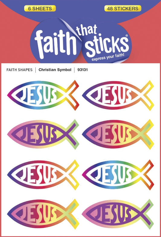 Christian Symbol - Faith That Sticks Stickers - Re-vived