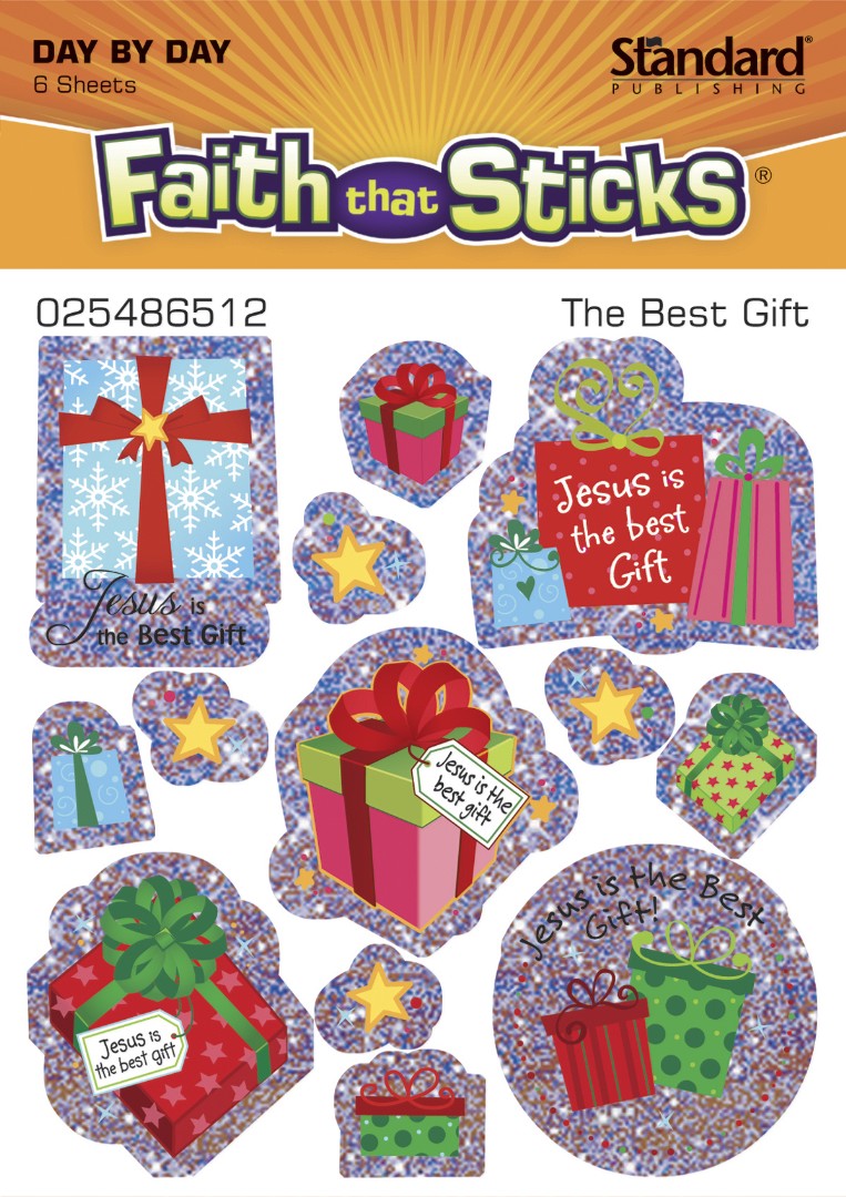 The Best Gift - Faith That Sticks Stickers - Re-vived