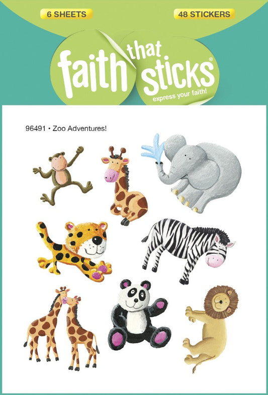 Zoo Adventures! - Faith That Sticks Stickers - Re-vived