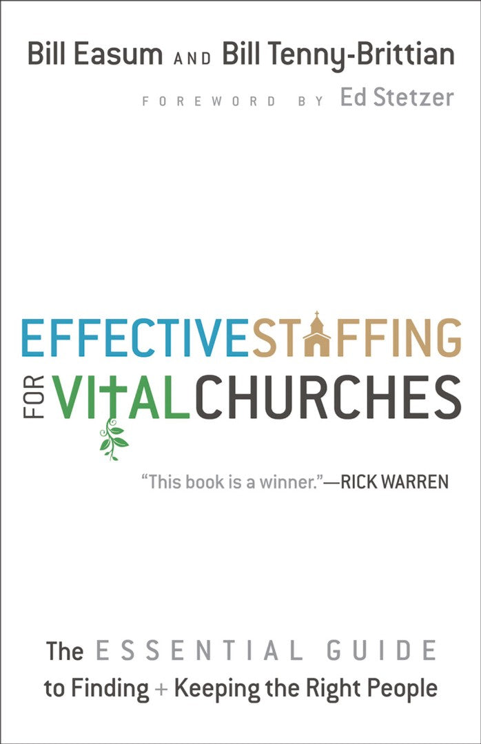 Effective Staffing For Vital Churches - Re-vived