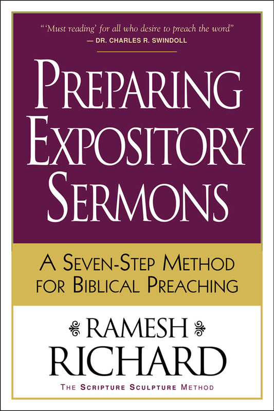 Preparing Expository Sermons - Re-vived
