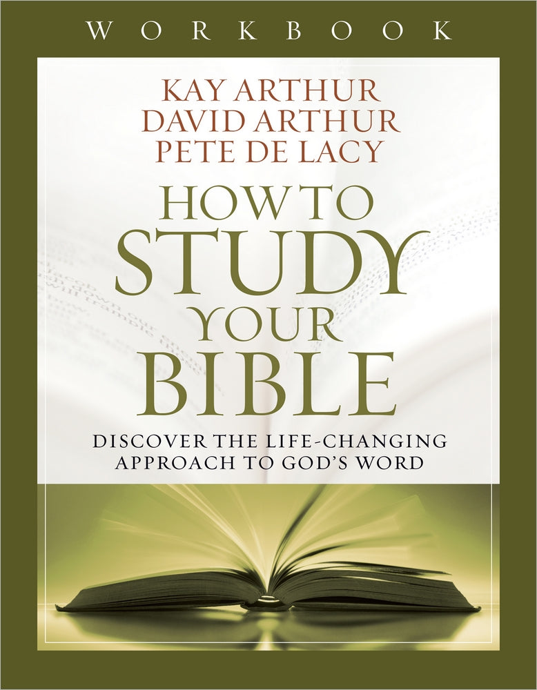 How To Study Your Bible Workbook - Re-vived