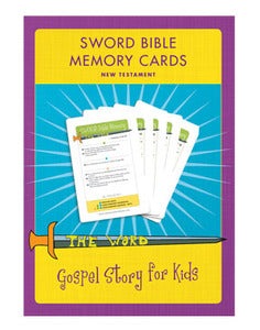 Sword Bible Memory Cards (New Testament) CD - Re-vived