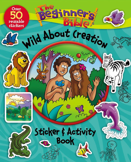 Wild About Creation Sticker and Activity Book - Re-vived