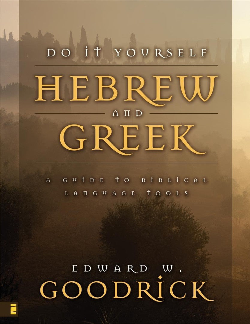Do It Yourself Hebrew And Greek - Re-vived