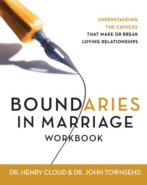 Boundaries In Marriage Workbook - Re-vived
