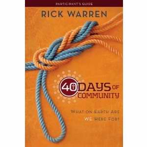 40 Days Of Community Study Guide 3-Product Pack - Re-vived